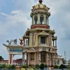 高台教寺庙和古芝地道