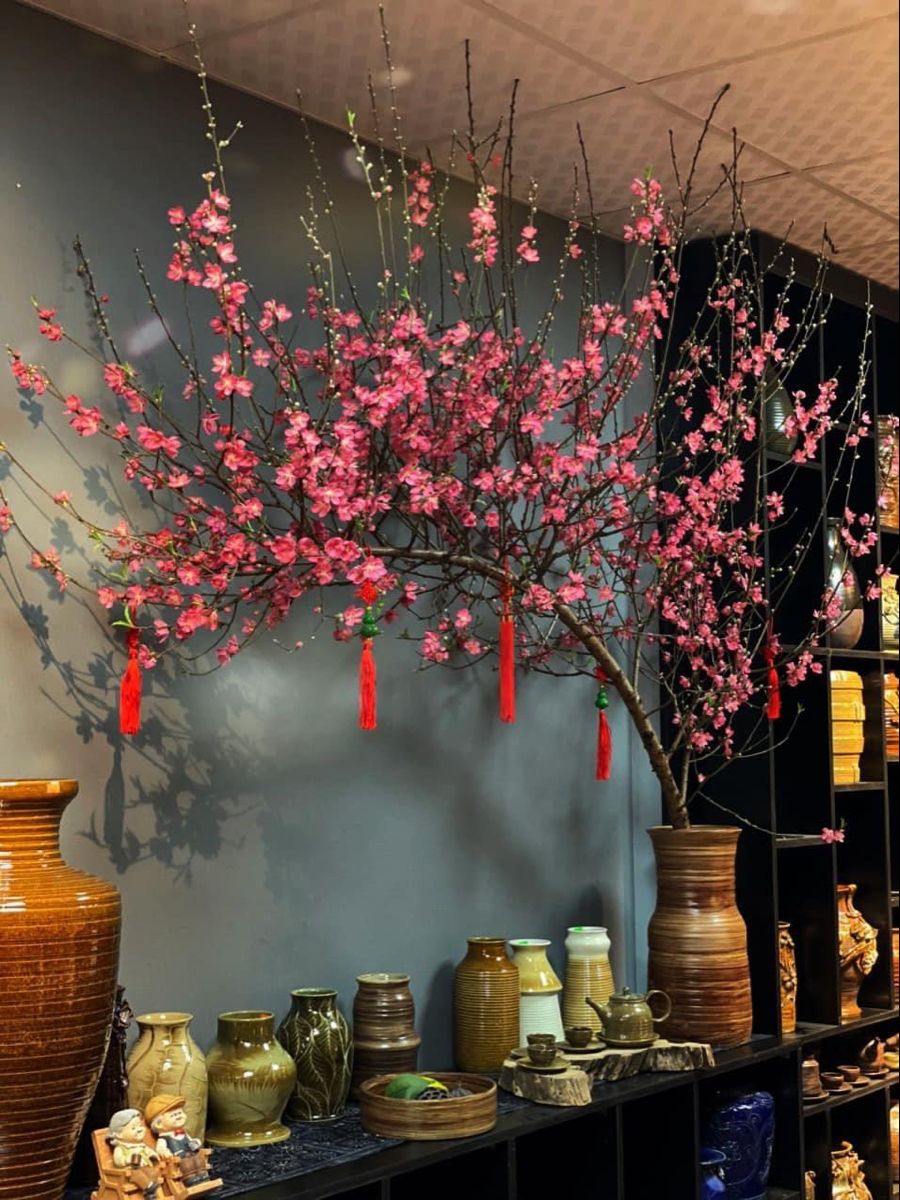 « Chơi đào, quất » est une coutume du Têt propre aux habitants du Nord du Vietnam.