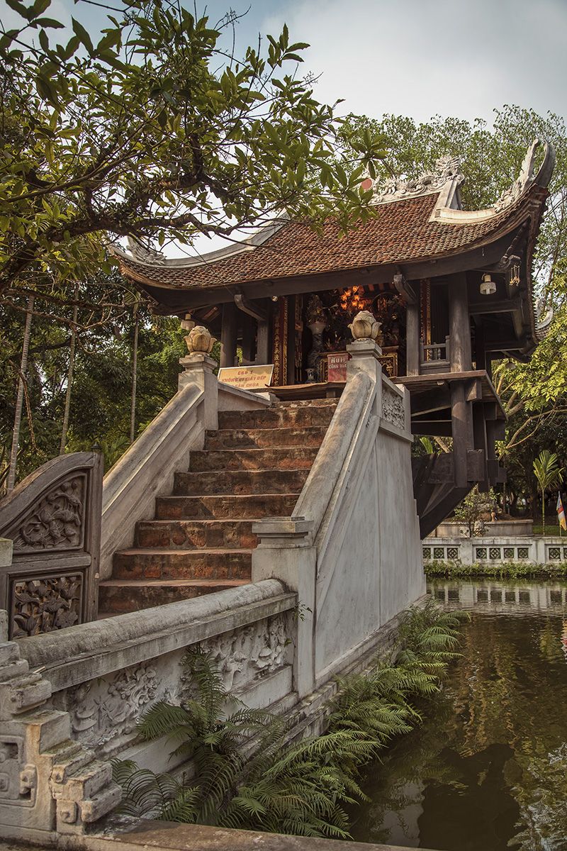 La pagode au Pilier unique