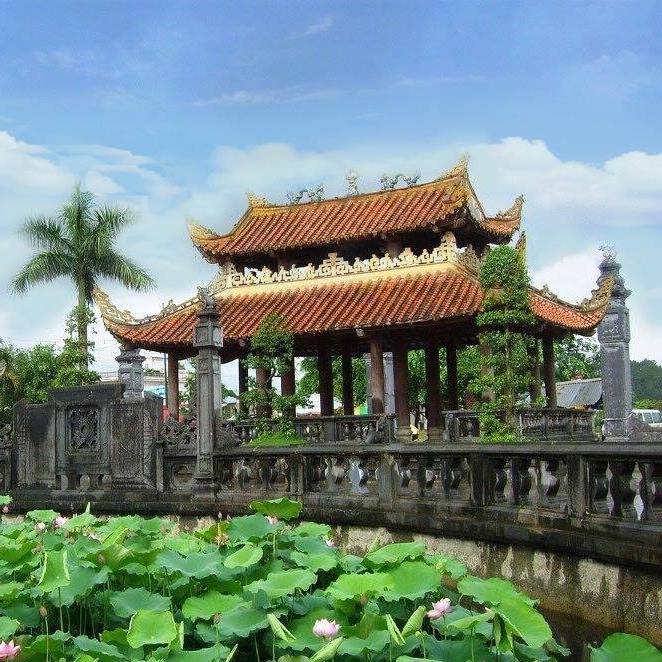 Phủ Dầy, commune de Kim Thái, district de Vụ Bản, Nam Định.