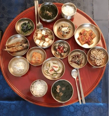 Les ustensiles utilisés par les Coréens