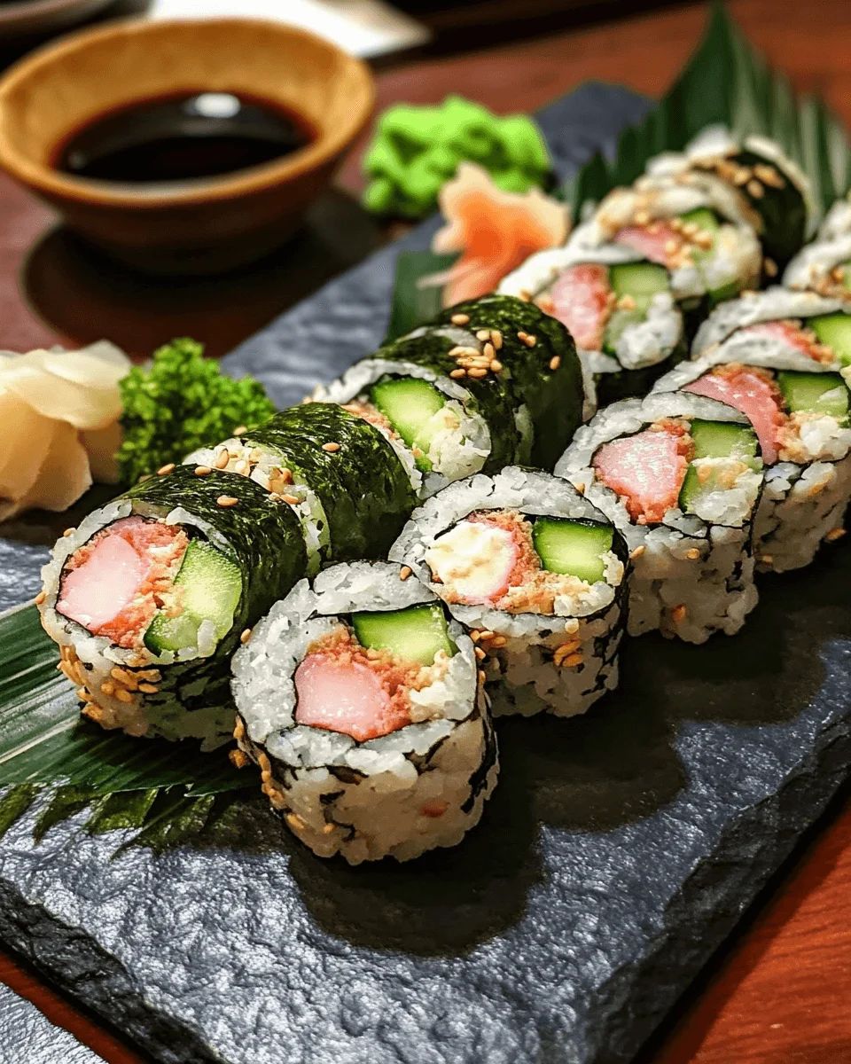 L’apparence ressemble au kimbap coréen, mais le goût est différent