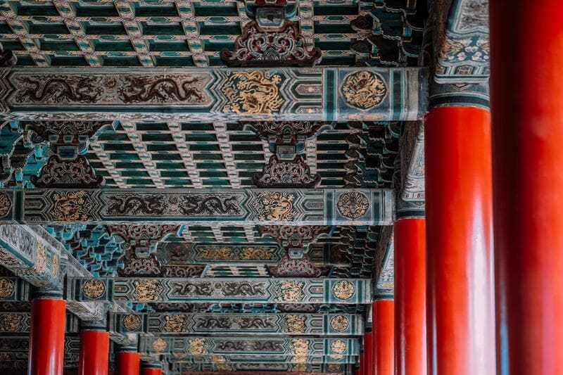 La particularité de Tử Cấm Thành réside dans l’utilisation de bois de haute qualité.