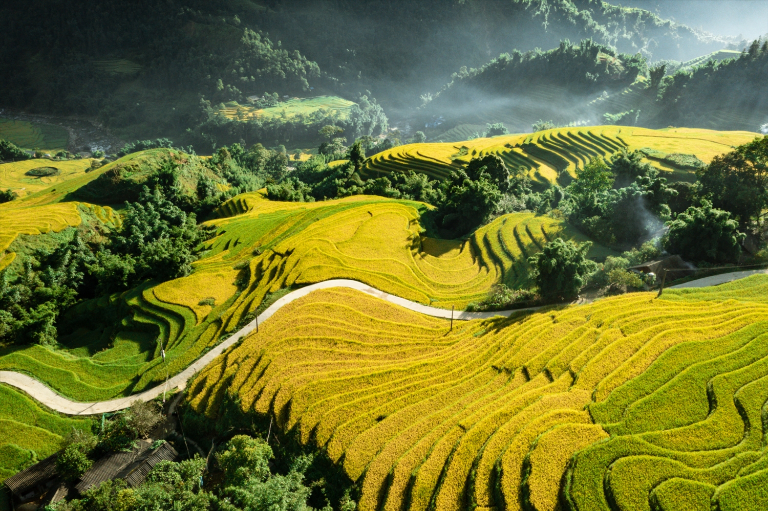 Paesaggi belli di Sapa