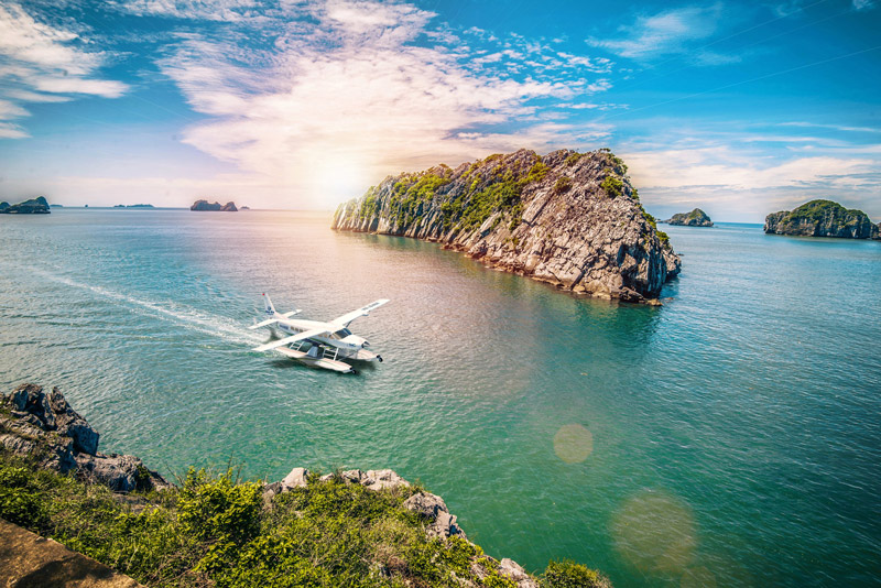 Questa è l'immagine della Baia di Ha Long sulle prime pagine delle riviste di viaggio internazionali.