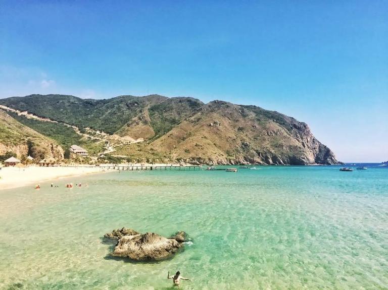 La splendida isola in questo viaggio a Quy Nhon ha sempre un clima relativamente stabile.