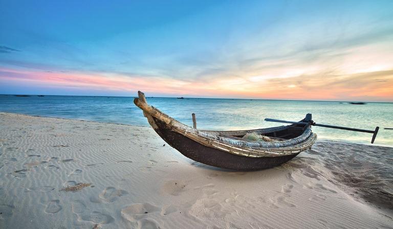 La spiaggia di Thuan An e una delle piu belle di Hue