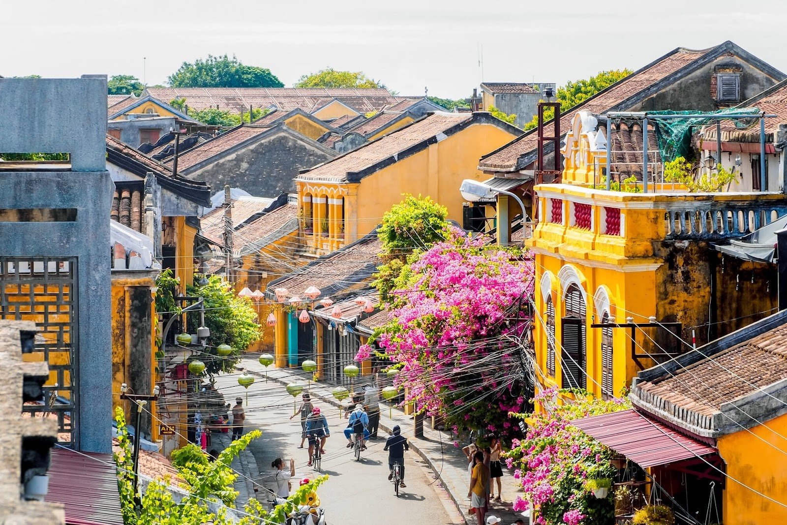 Hoi An Ancient Town offers a quiet beauty right next to the poetic Hoai River