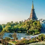 Doi Inthanon – One of the largest national parks in Chiang Mai – Thailand.