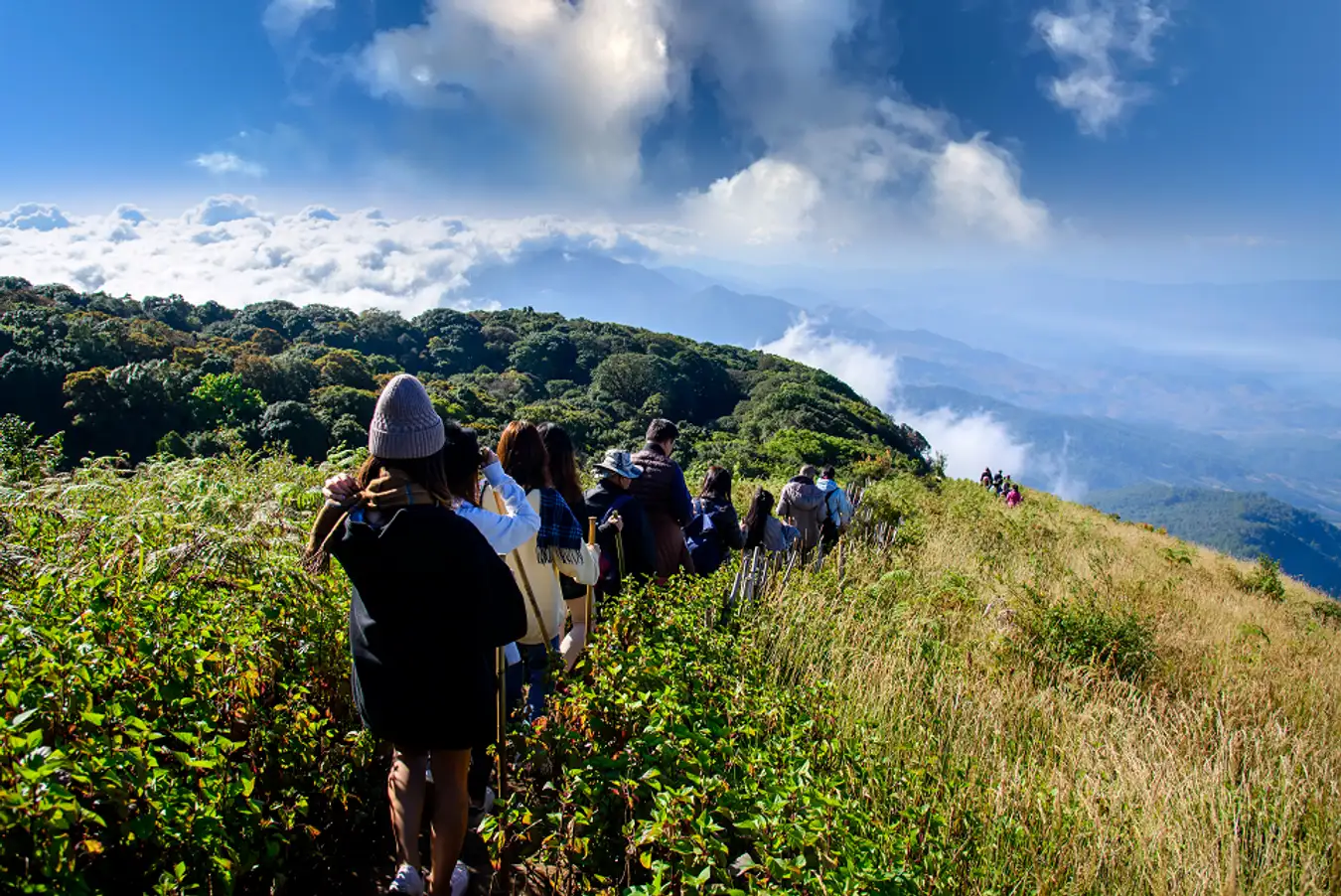 Climbing Doi Inthanon