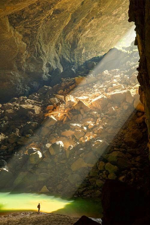A glimpse of Son Doong Cave in Vietnam