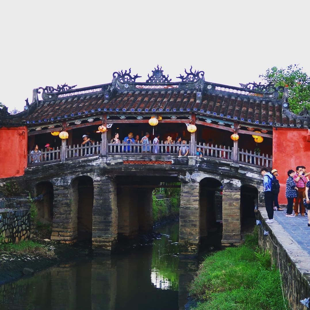 Chua Cau (the Japanese Covered Bridge) in Hoi An, Vietnam