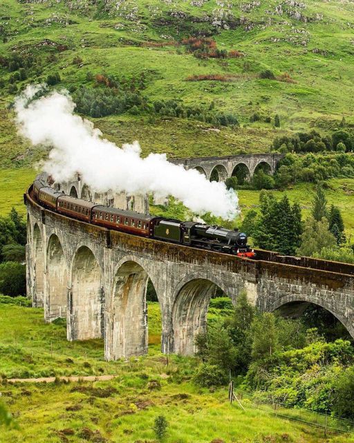 The first train where Harry Potter met his two best friends