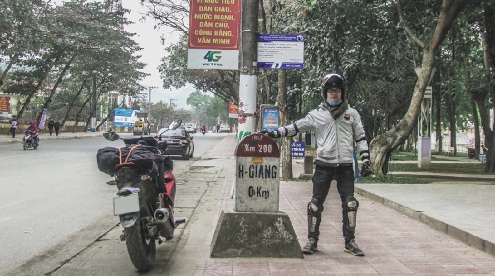 cột mốc số 0 Ha Giang