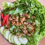 Laap, the national dish of Laos
